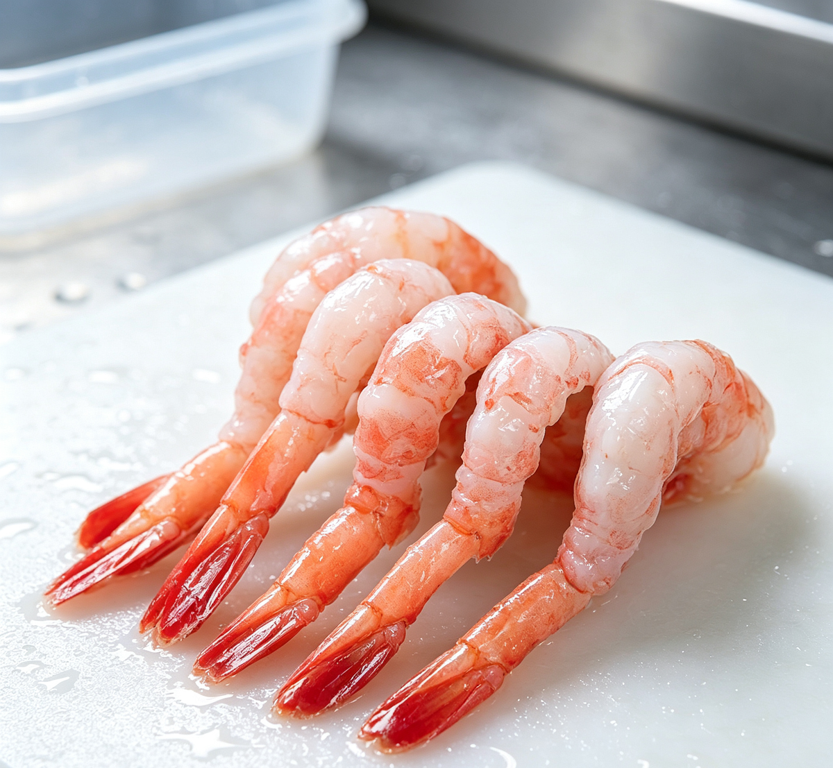 Sweet Shrimp with Caviar