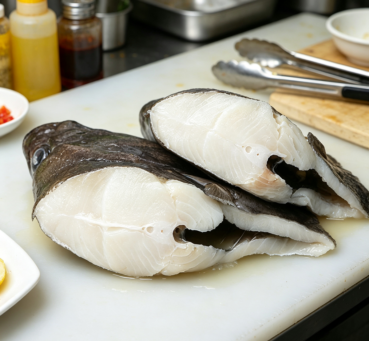 Flounder Steaks