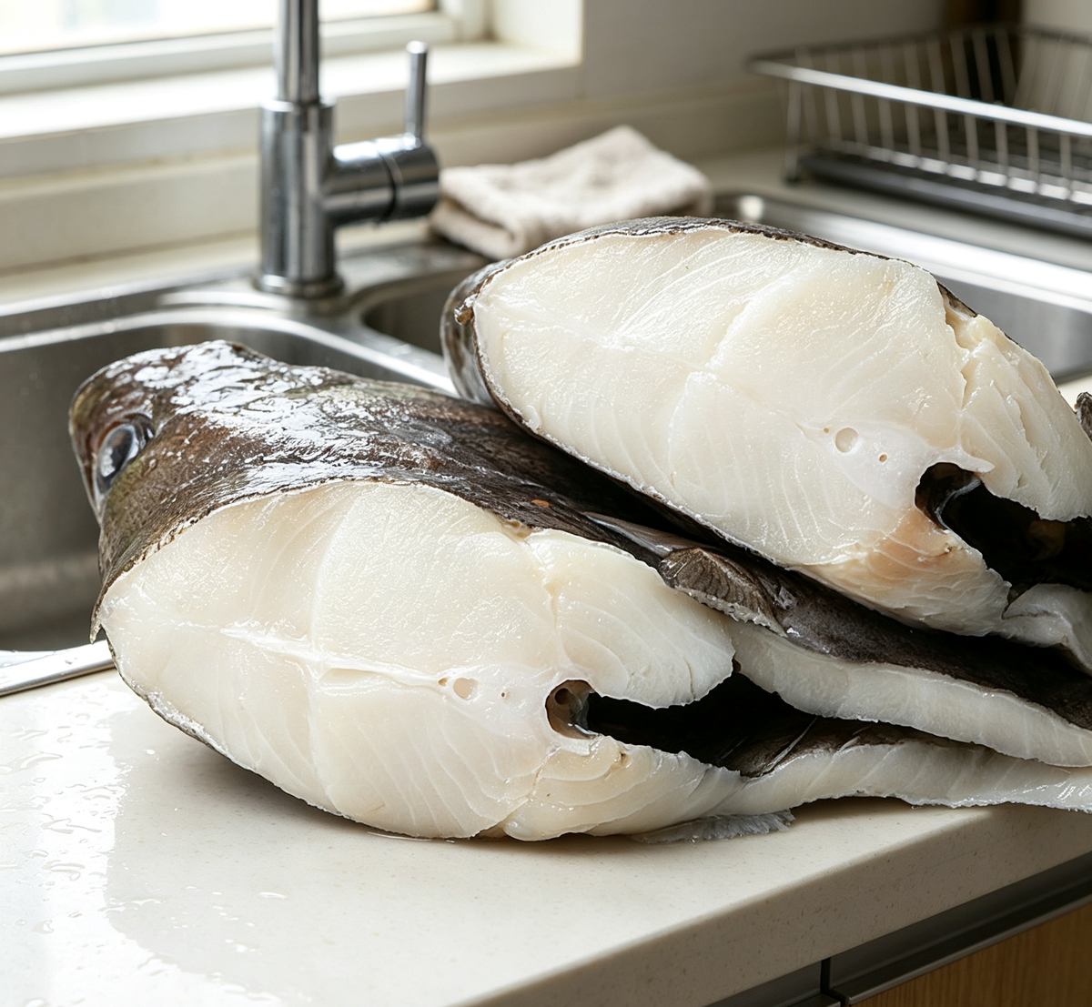 Flounder Steaks