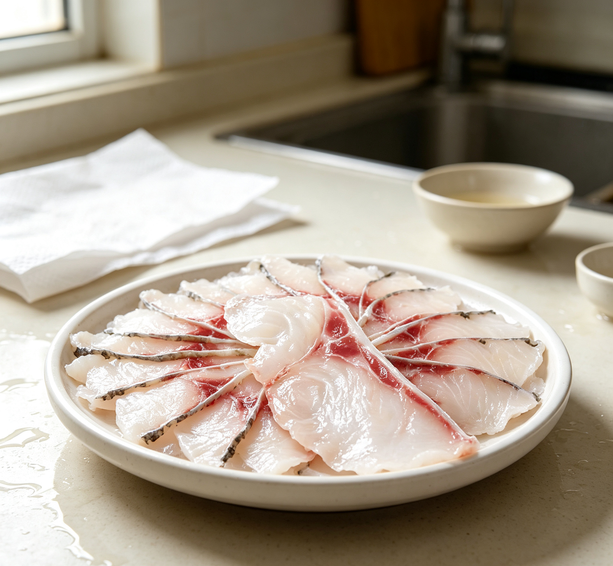 Sliced Crisp Fish