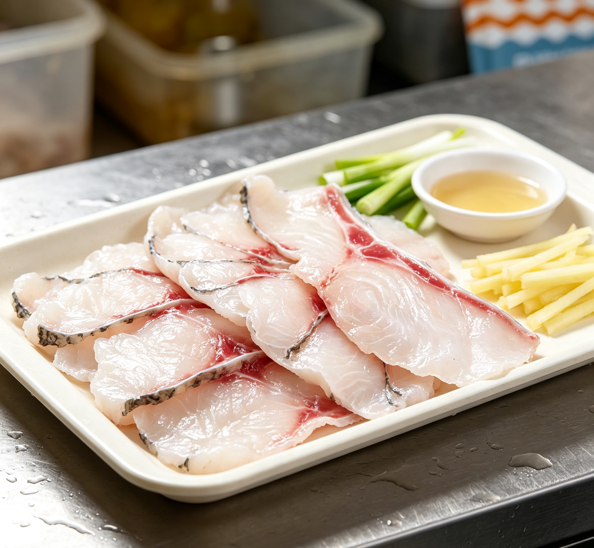 Sliced Crisp Fish